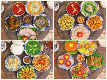 me-dam-khoe-loat-com-yeu-nuoc-mung-ngay-giai-phong-thu-do-nhin-ma-muon-vao-bep-nau-theo-ngay