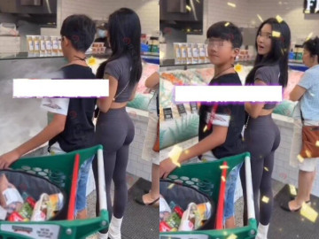 me-tre-dua-con-di-sieu-thi-ma-ai-cung-nhin-roi-lac-dau-dan-ong-nuom-nuop-xin-so-lam-quen