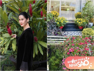 ngoi-nha-xinh-xan-cua-than-thuy-ha-dung-kieu-them-nha-co-hoa-dep-ruc-ro-khi-xuan-ve