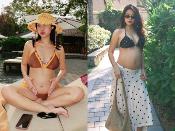 hot-girl-ha-noi-mac-bikini-khoe-bung-bau-con-trai-ca-dang-yeu-tung-gay-sot-tren-song-truyen-hinh