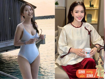 mc-tre-xinh-nhat-nhi-vtv-khoe-dang-nuot-voi-bikini-khong-ngo-da-sinh-2-con-chong-la-tien-si