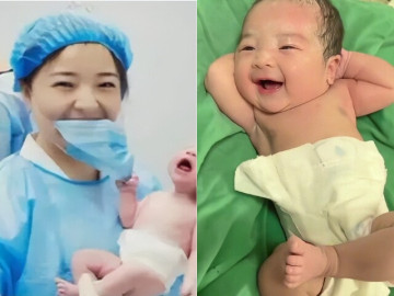 be-so-sinh-khien-y-ta-do-de-cuoi-xiu-trong-phong-mo-vua-chao-doi-than-thai-da-chuan-soai-ca-tuong-lai